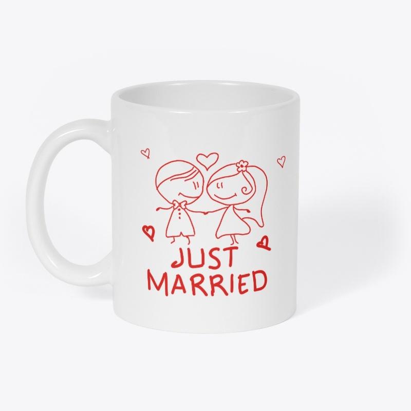 just married